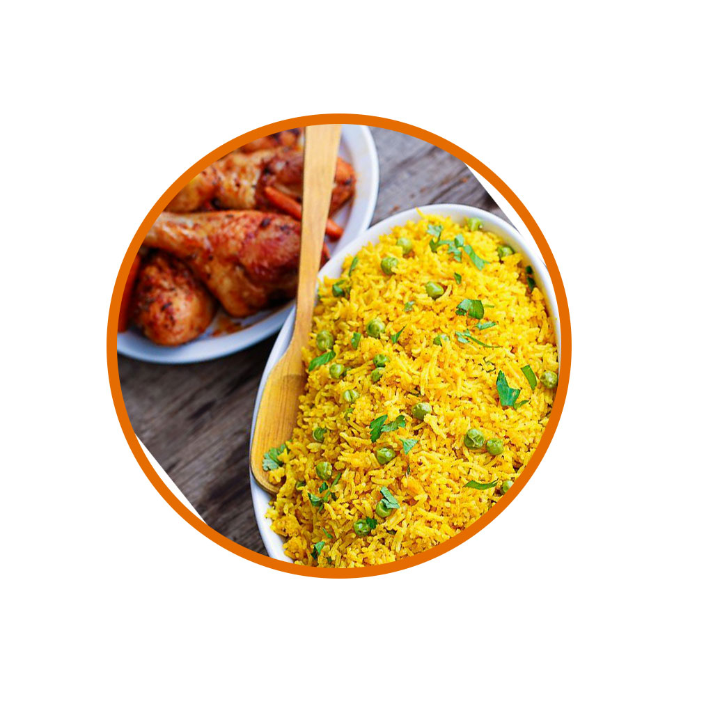 Riz curcuma
